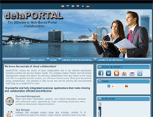 Tablet Screenshot of delaportal.com